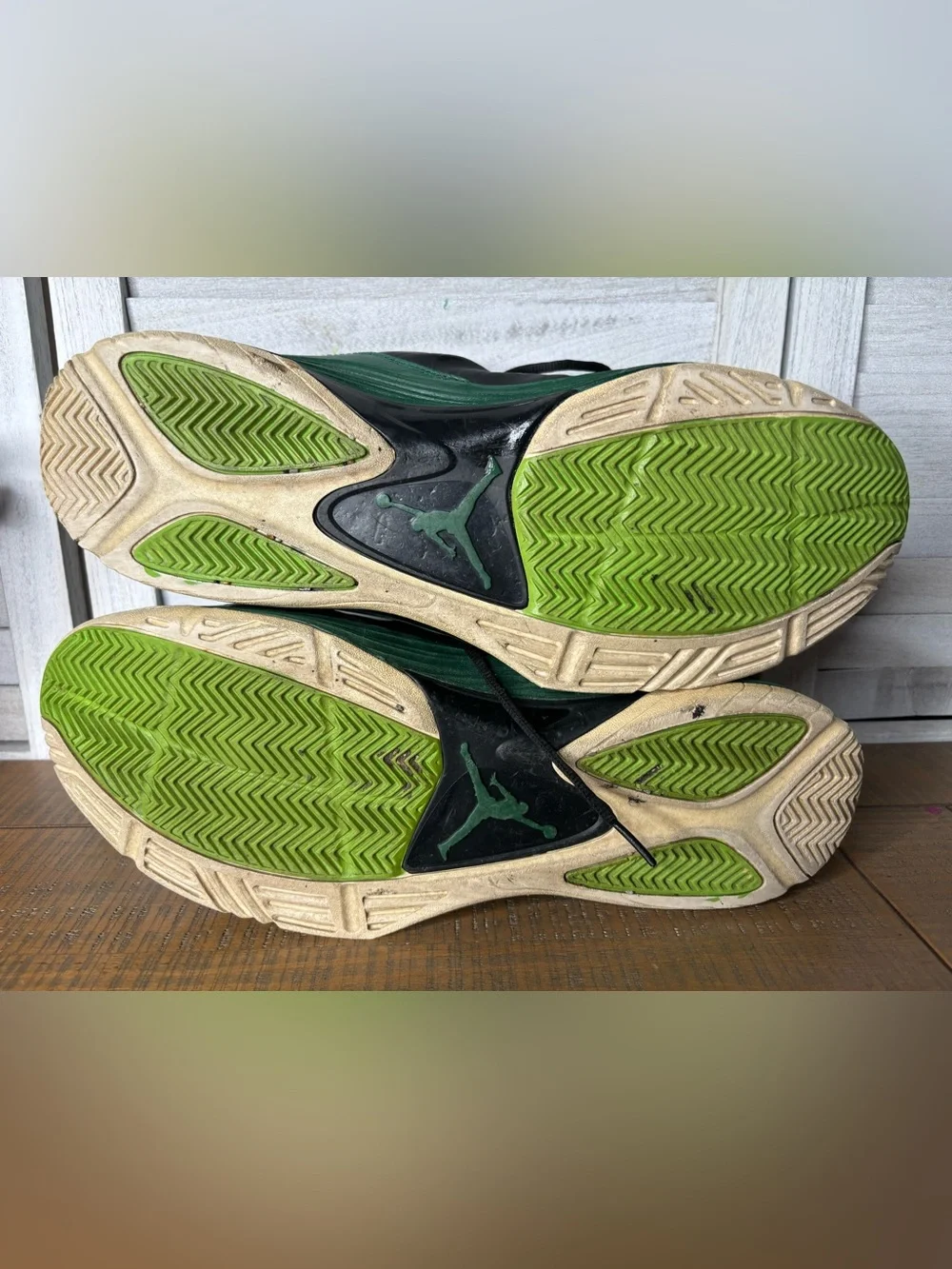 Jordan Prime Fly Black Electric Green Men’s Basketball Shoes Size 16
